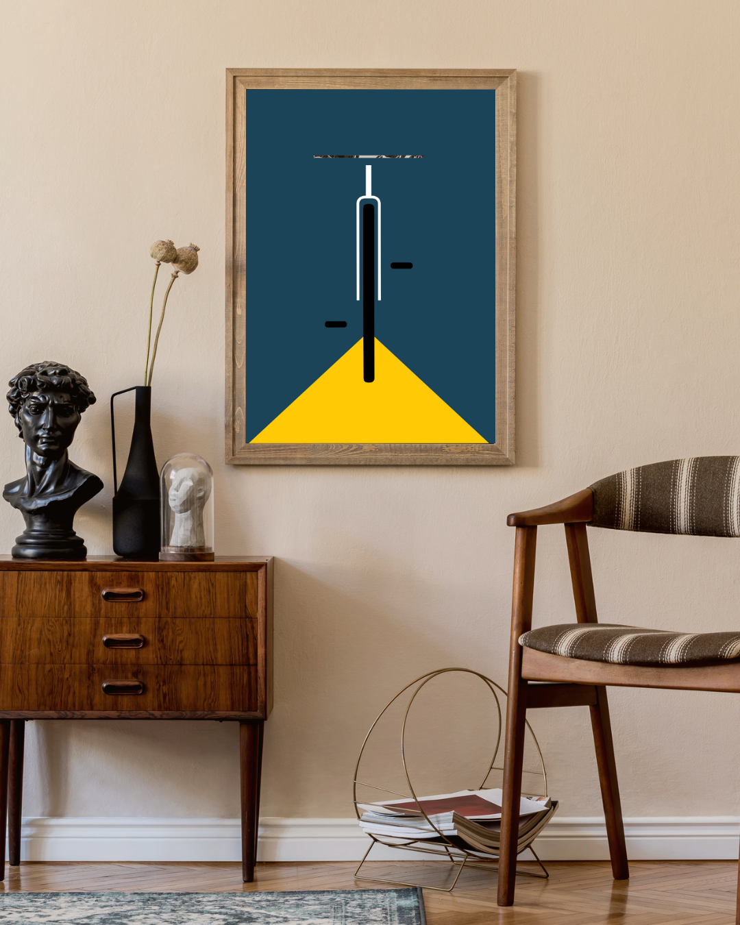 Bauhaus fiets Poster