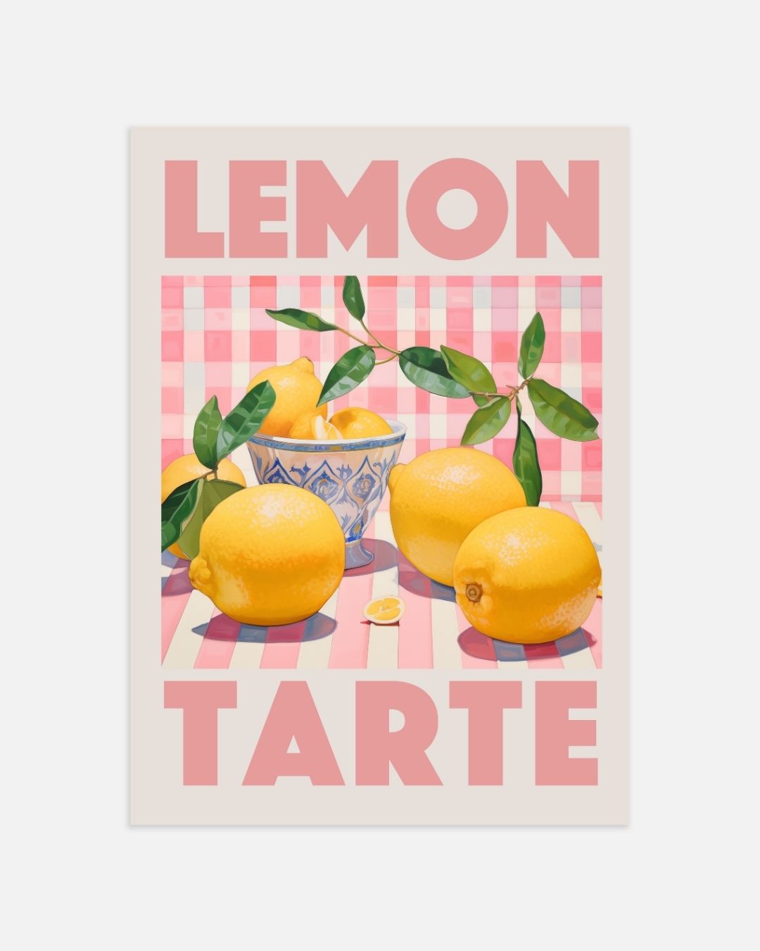 Citroentaart Poster