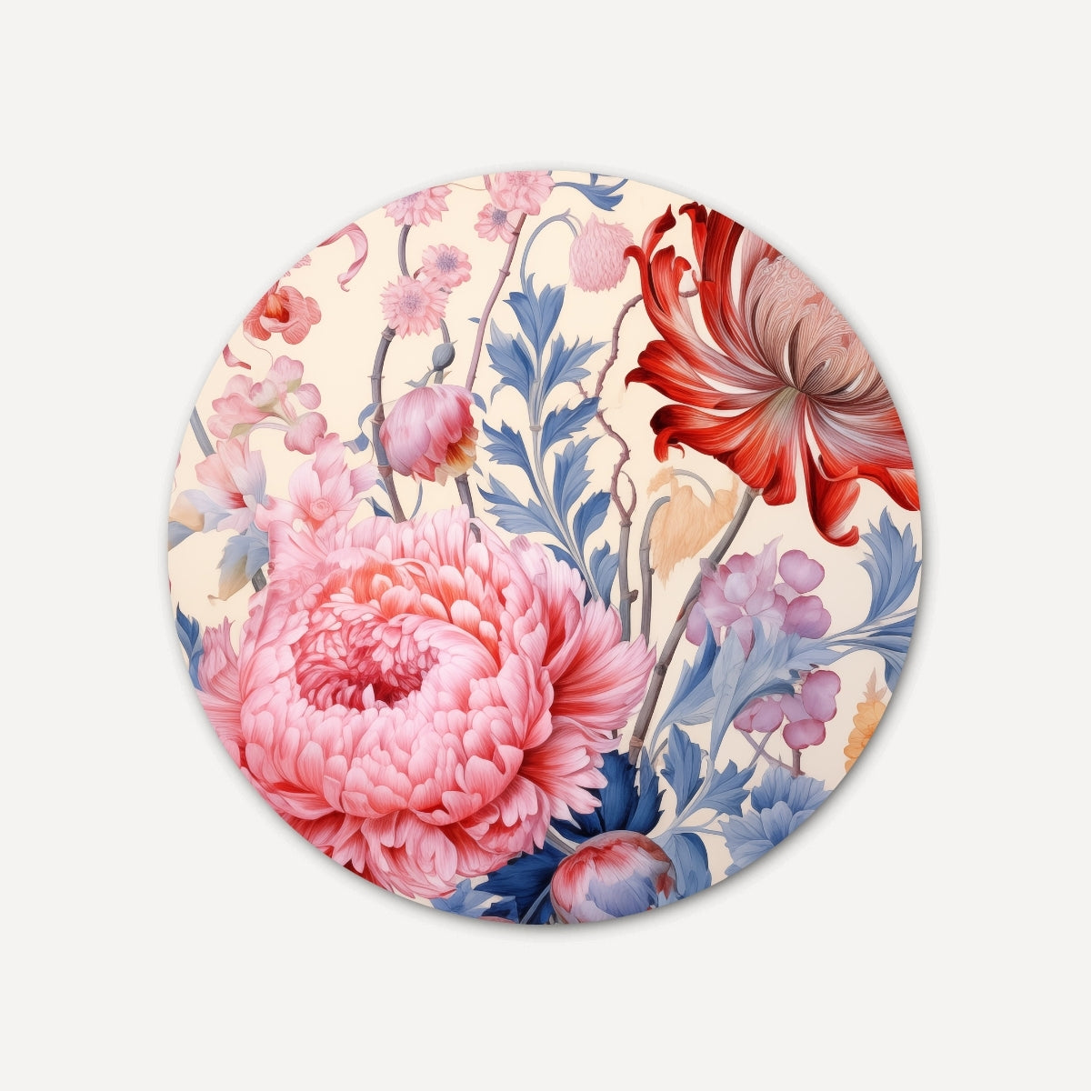 Bloemenpracht Muurcirkel-WallArtistic