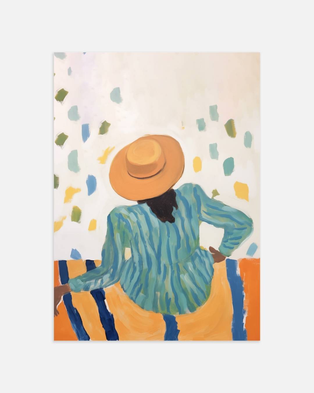 Zomerse ontspanning Poster