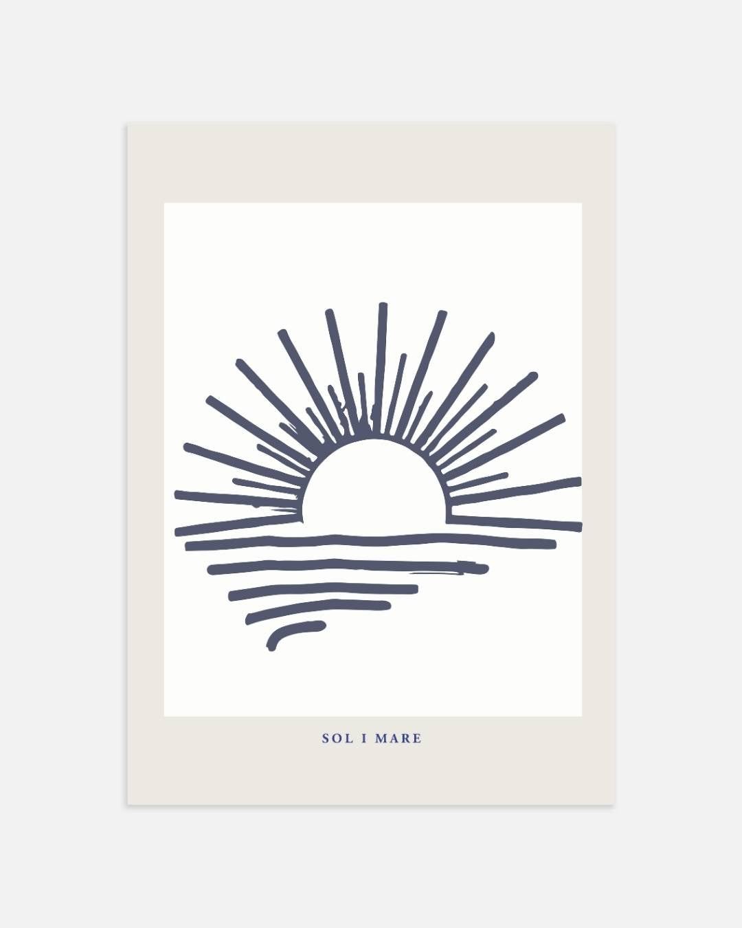 Zonsondergang Poster