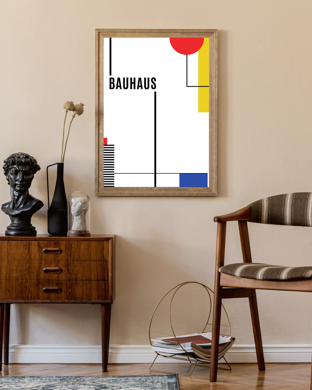 Bauhaus lijn Poster