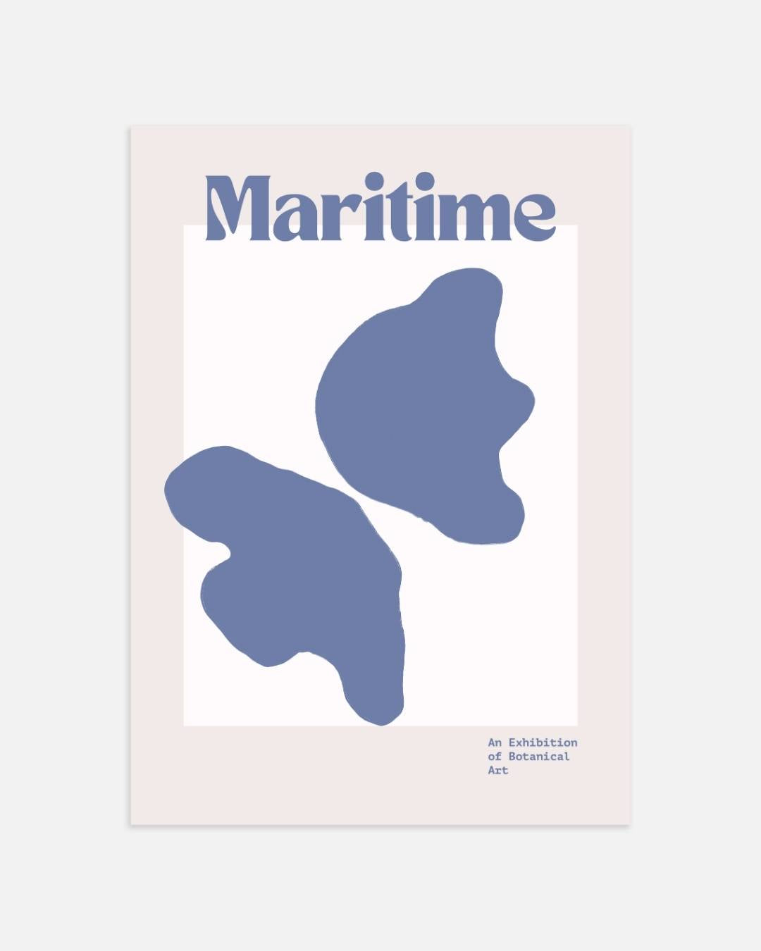 Maritime botanical Poster