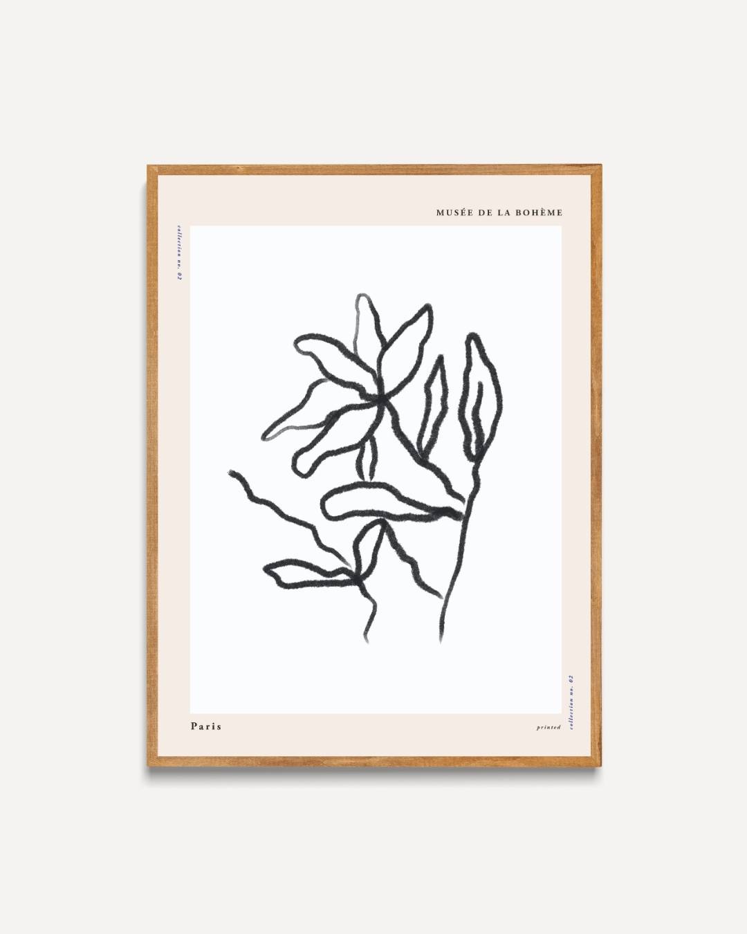 Botanische harmonie Poster