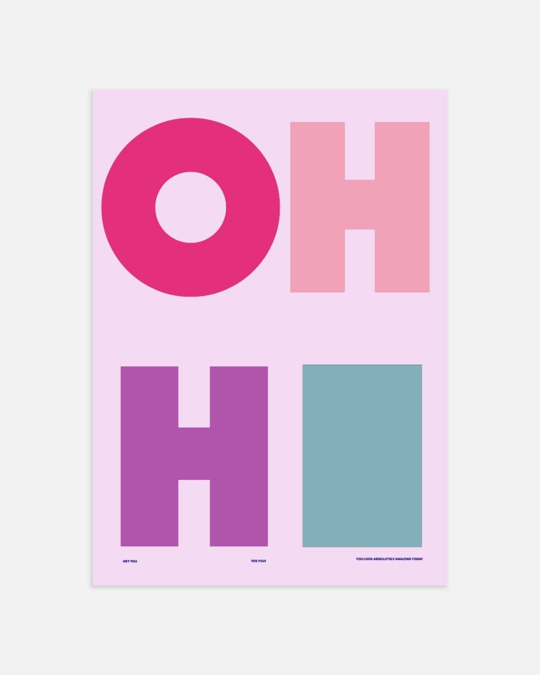 Oh Hi Poster