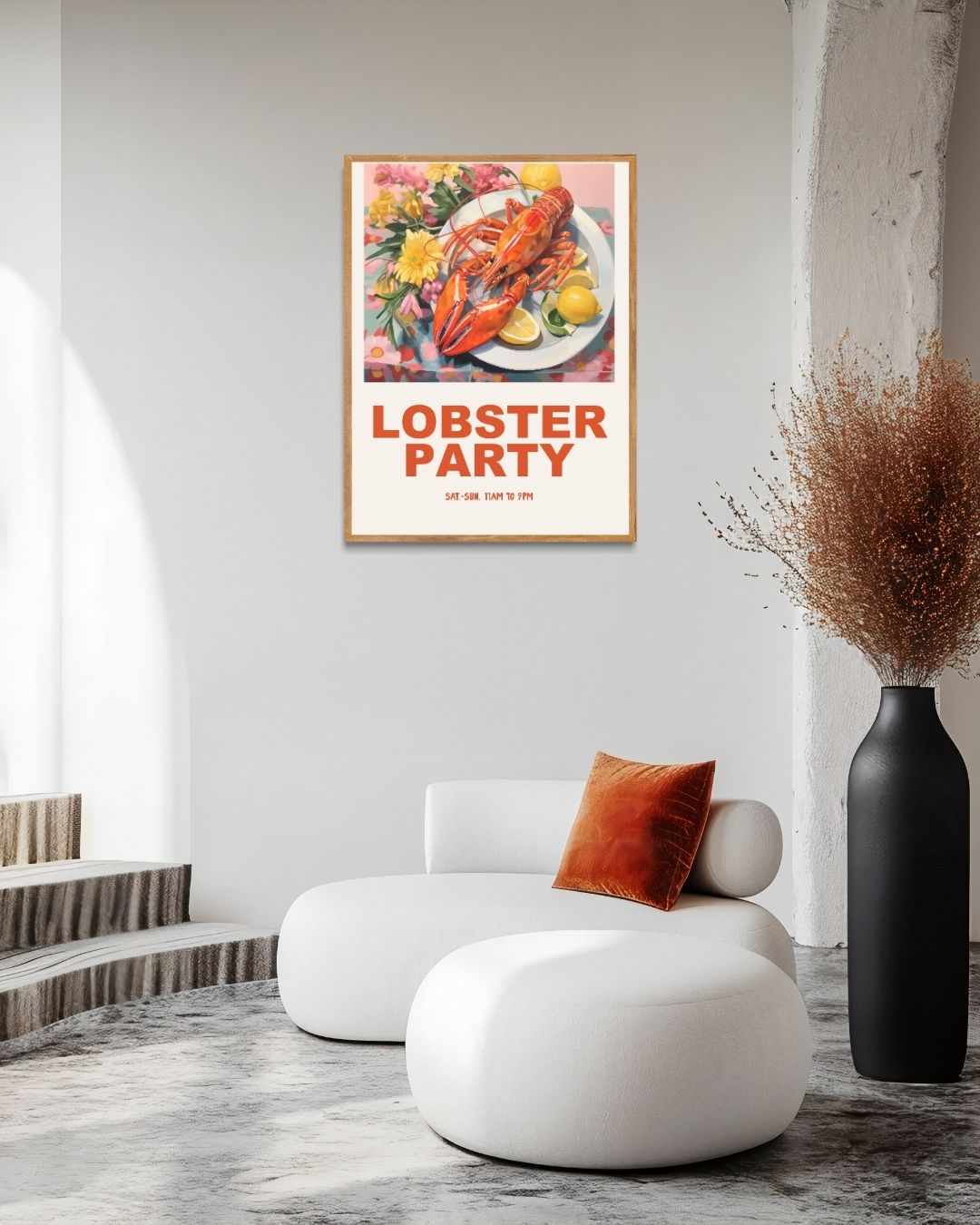 Poster zur Hummerparty