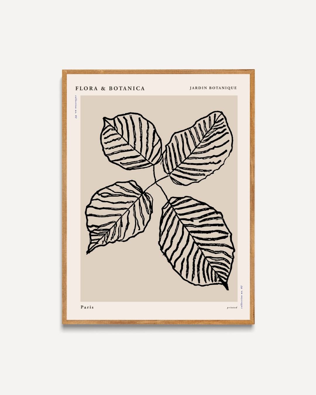 Vier bladeren Poster