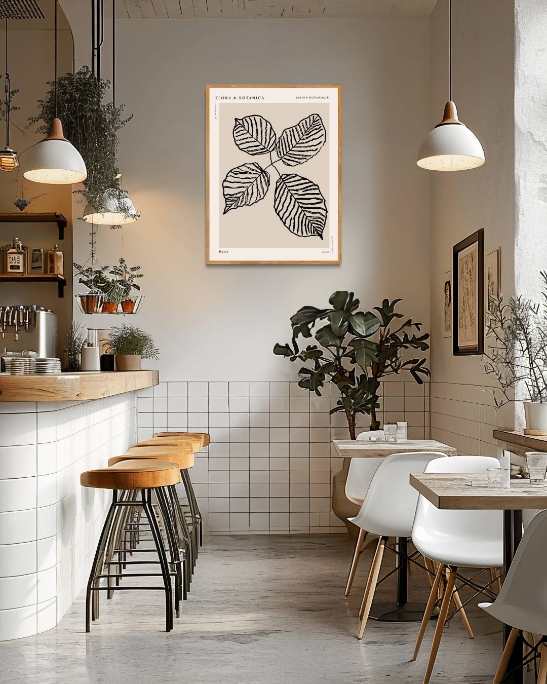 Vier bladeren Poster