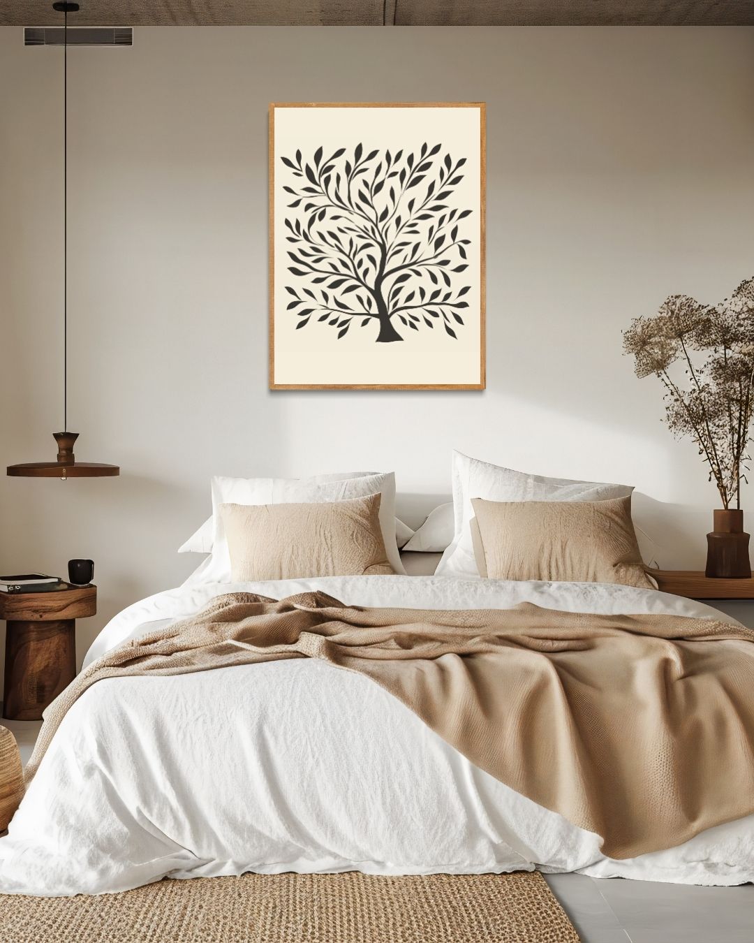 Baum-Silhouette-Poster