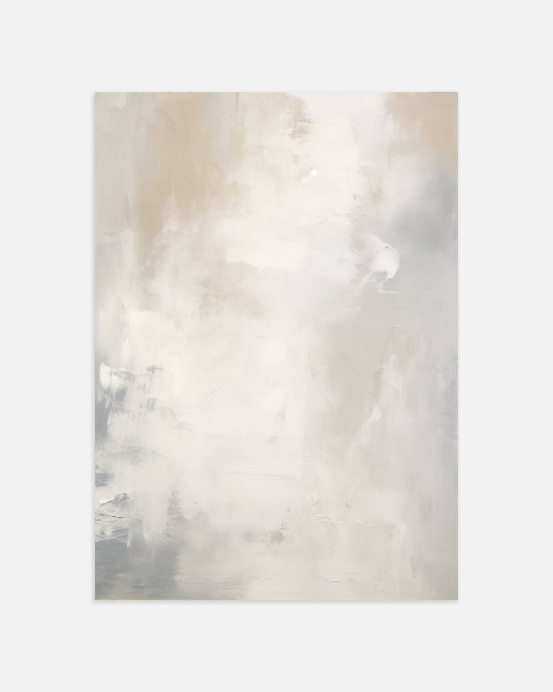 Neutrale abstractie Poster