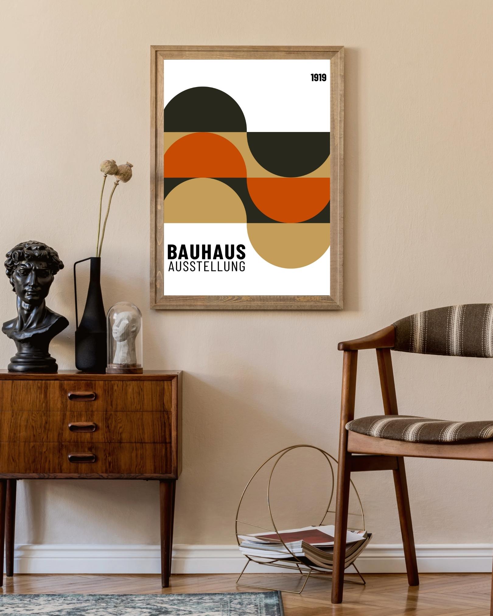 Bauhaus style Poster