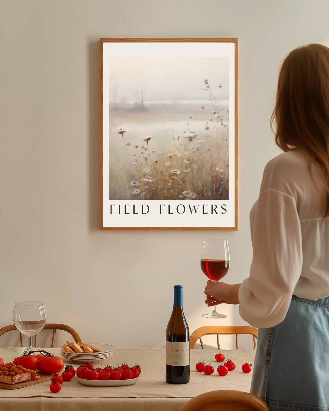 Field Flowers Poster