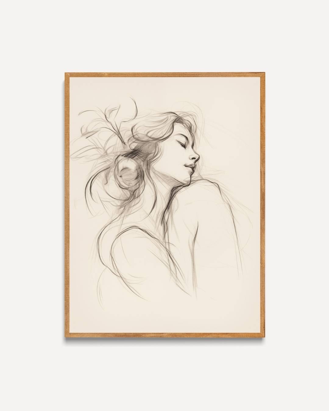 Dreamy portrait Poster