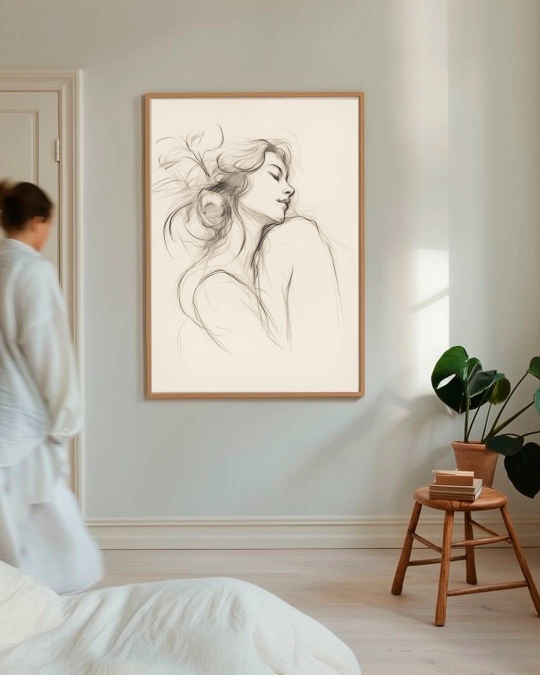 Dreamy portrait Poster