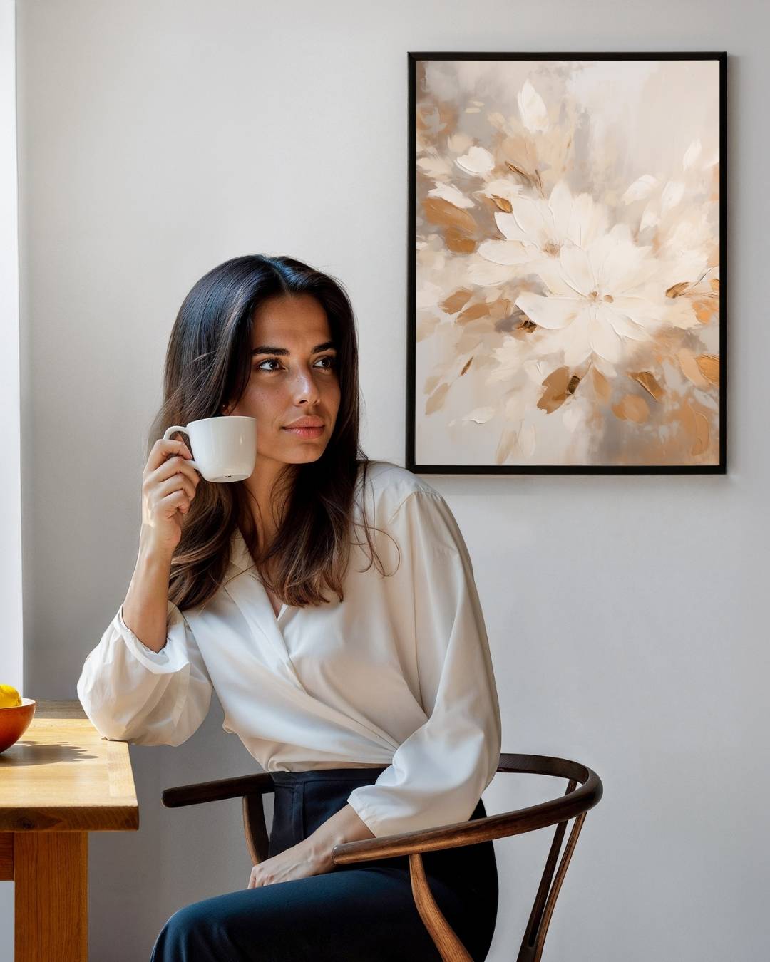 Zachte bloemendroom Poster