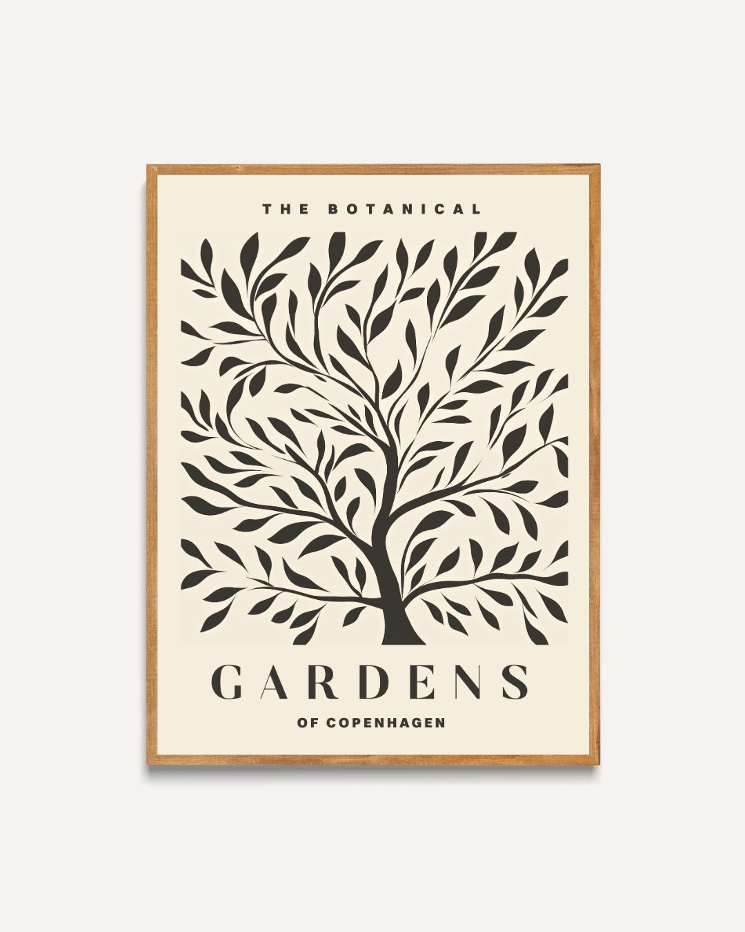 Botanische Gärten Poster