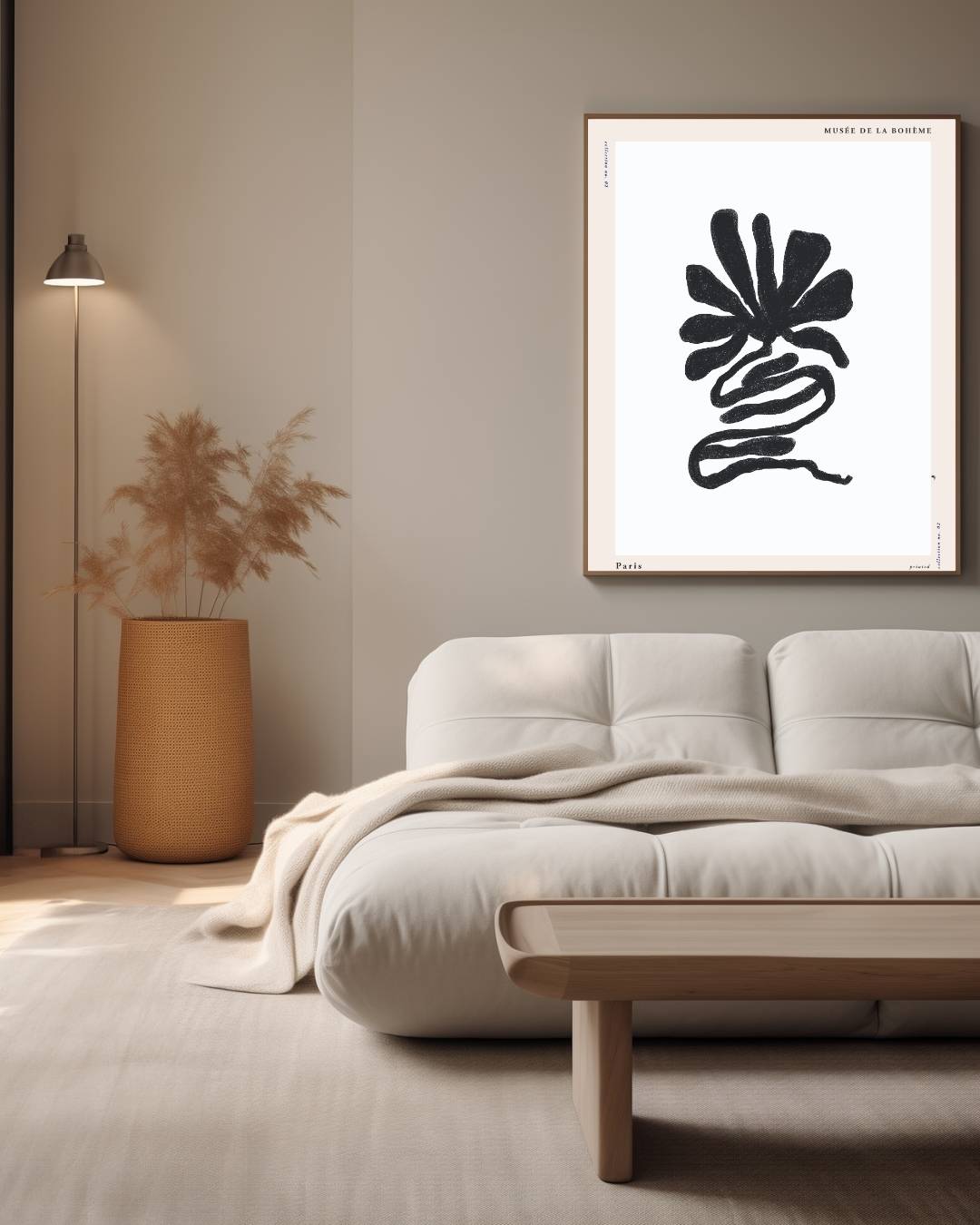 Abstracte natuur Poster