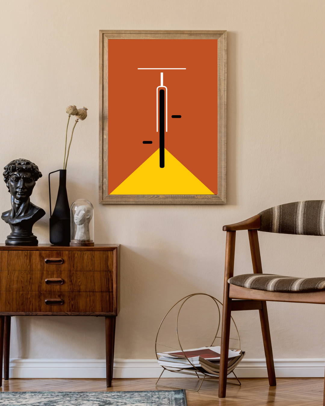 Bauhaus fiets Poster no3