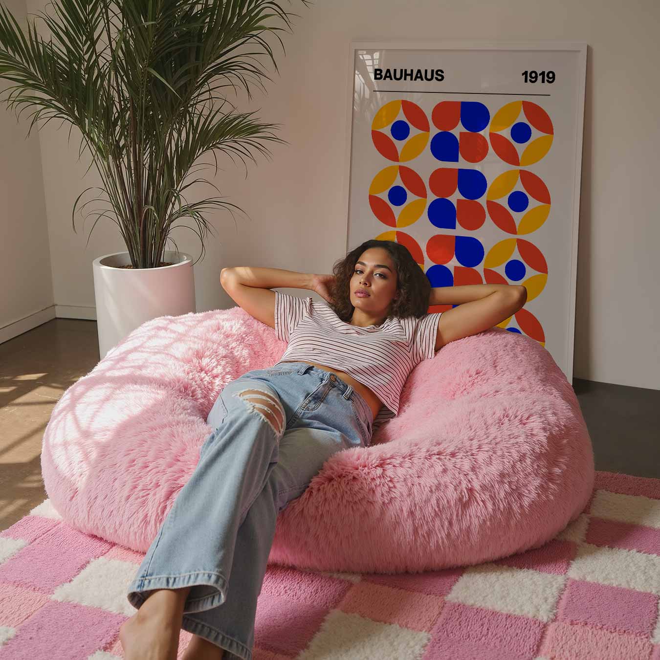 Retro Bauhaus Stijl Poster