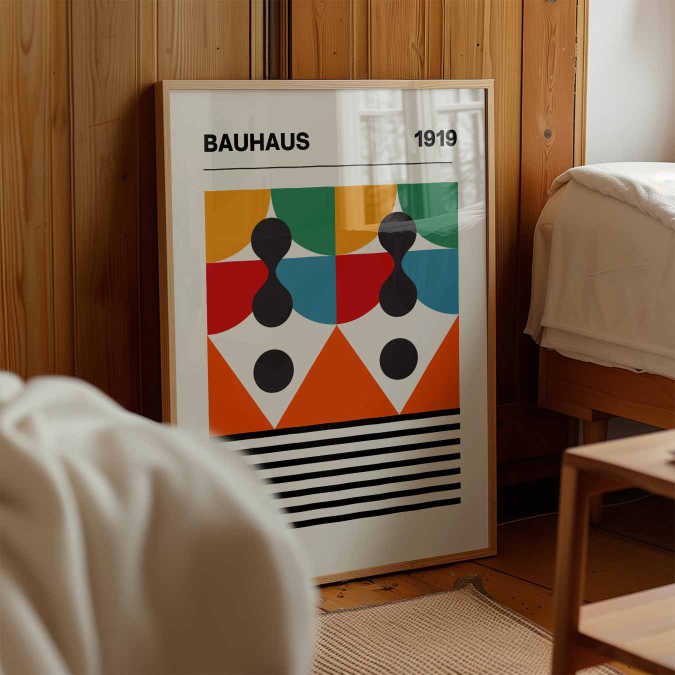 Bauhaus Stijlvolle Geometrische Poster