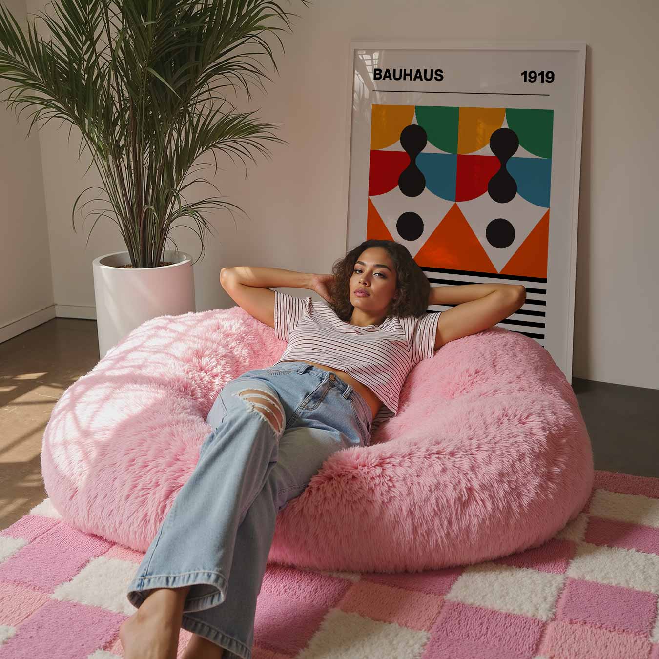 Bauhaus Stijlvolle Geometrische Poster