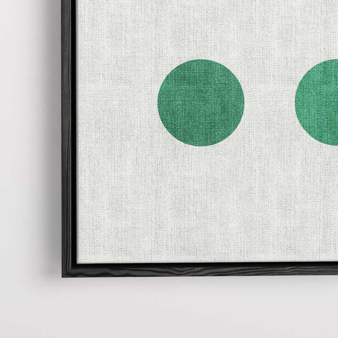 Retro Bauhaus Stijl Cirkelkunst Kunstwerk-canvas-dibond-plexiglas-wanddecoratie-WallArtistic