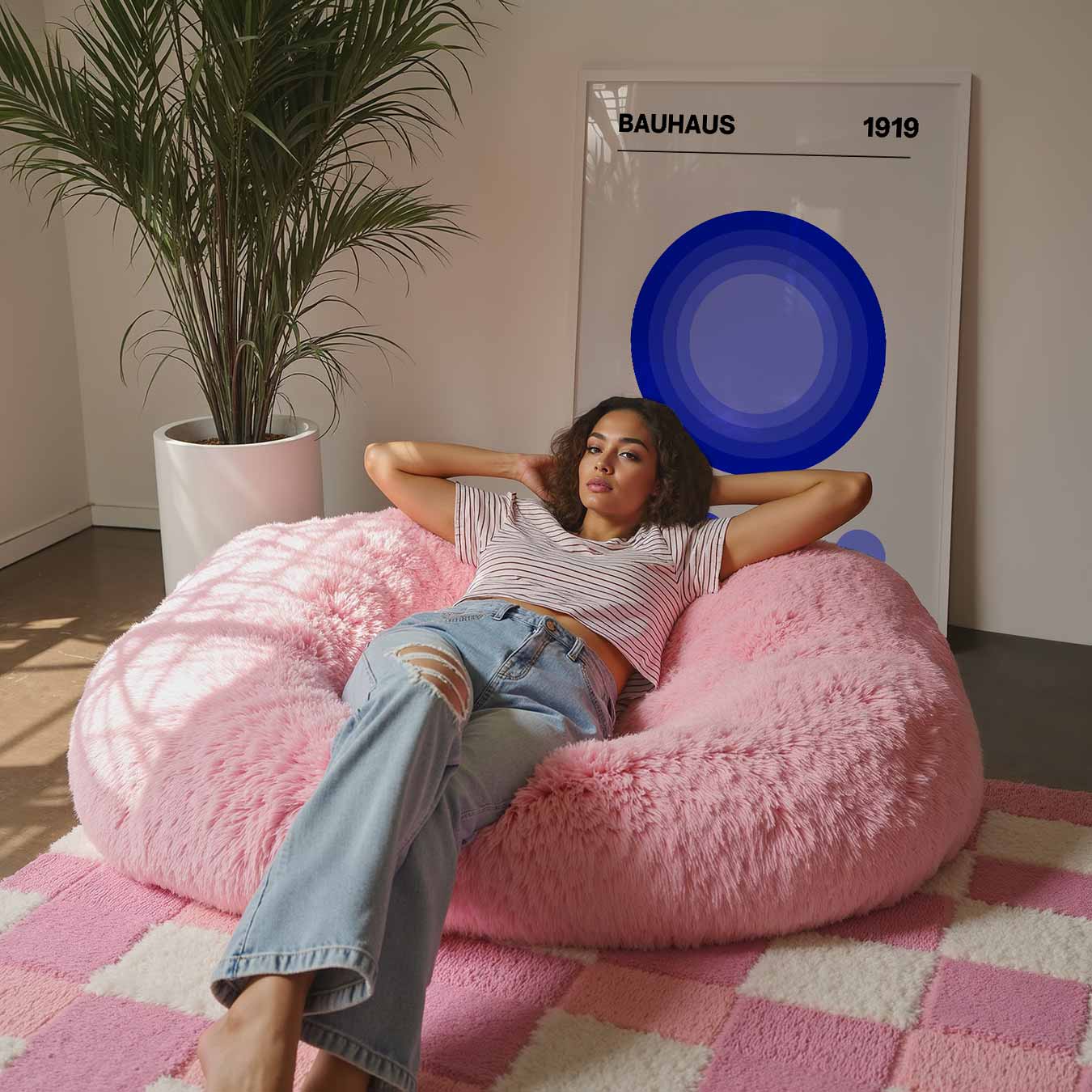 Bauhaus Cirkel Kunstposter