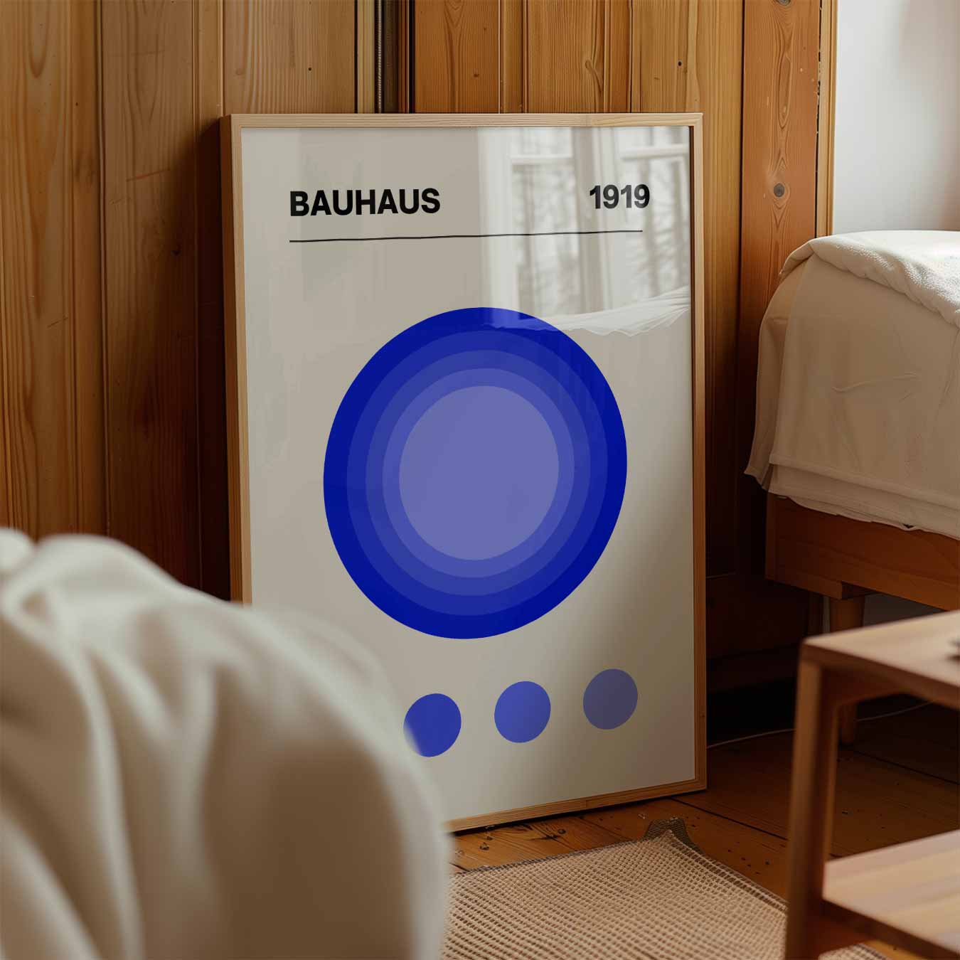 Bauhaus Cirkel Kunstposter