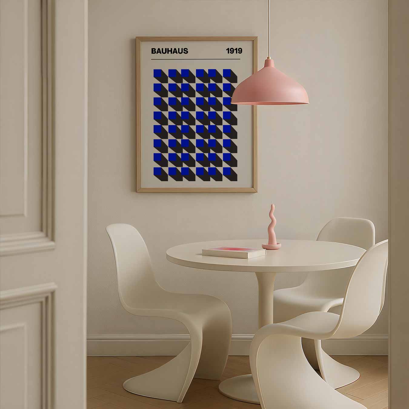 Bauhaus Retro Wanddecoratie Poster