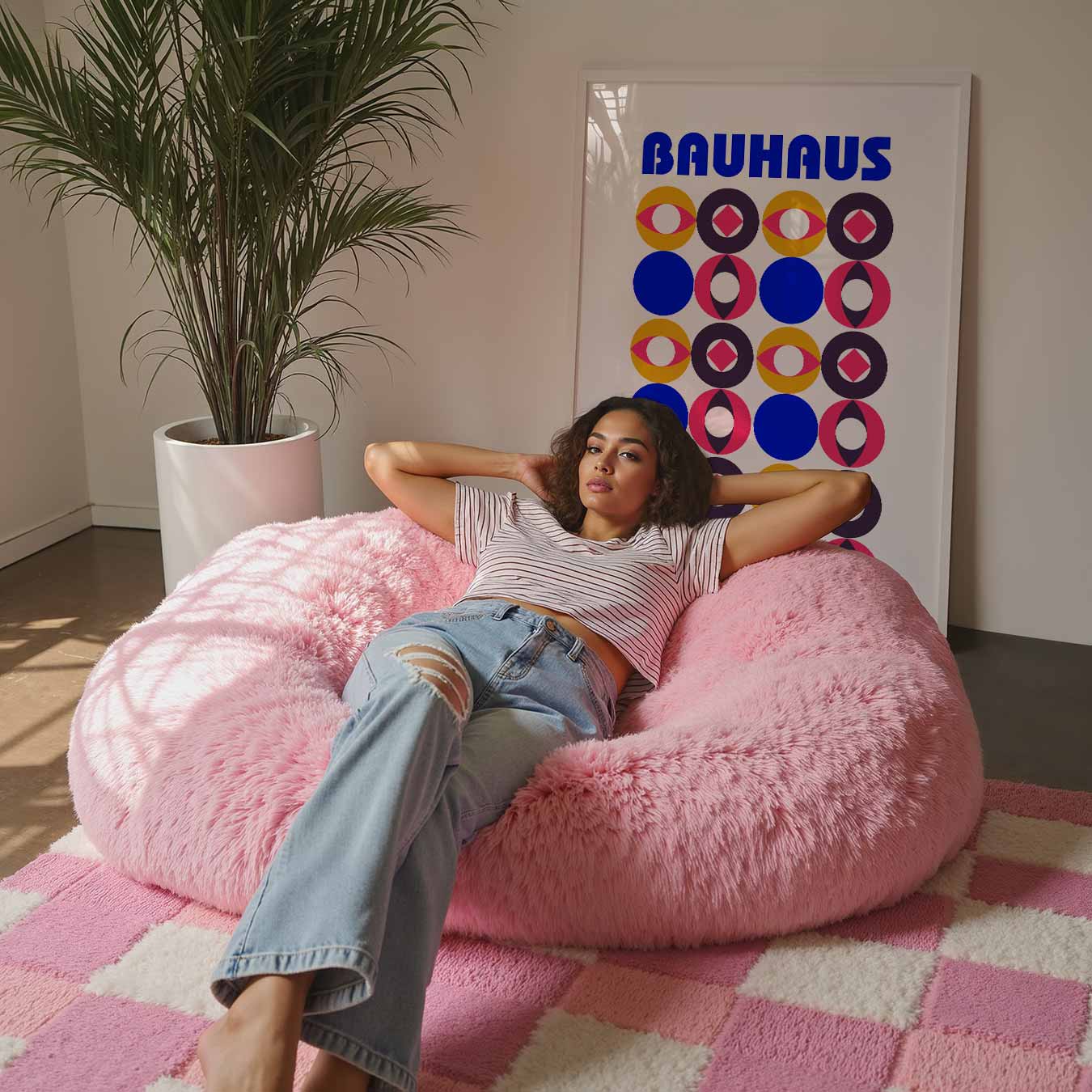 Bauhaus Geometrische Kunstposter