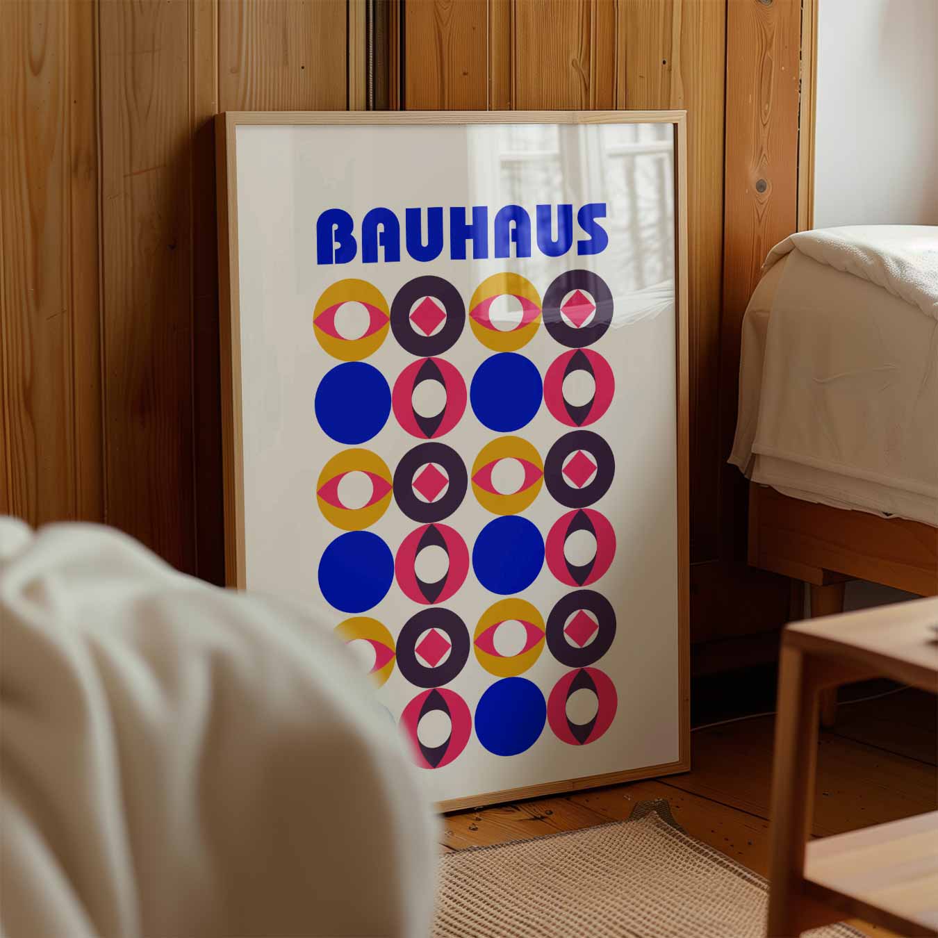 Bauhaus Geometrische Kunstposter