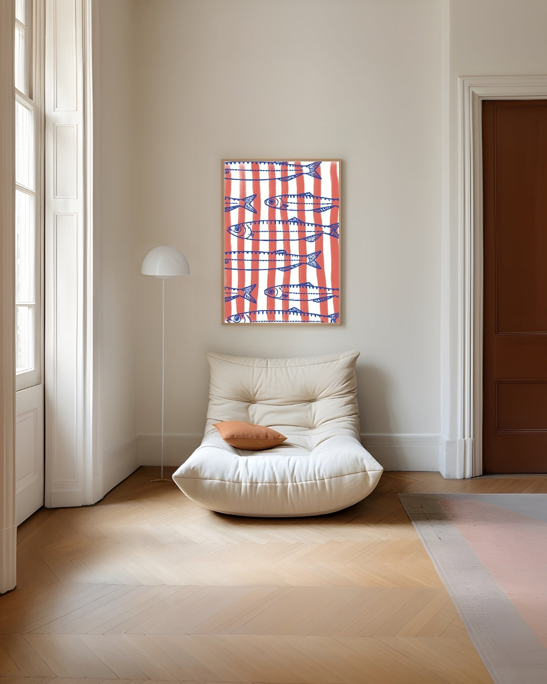 Vis Illustratie Poster