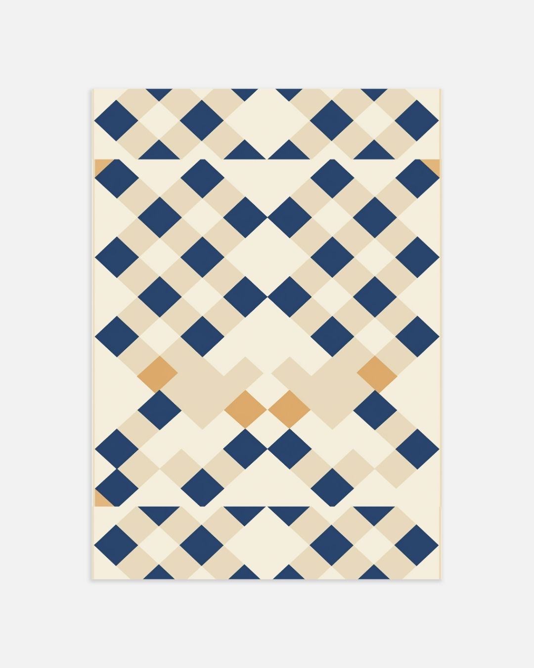 Geometrisch patroon Poster