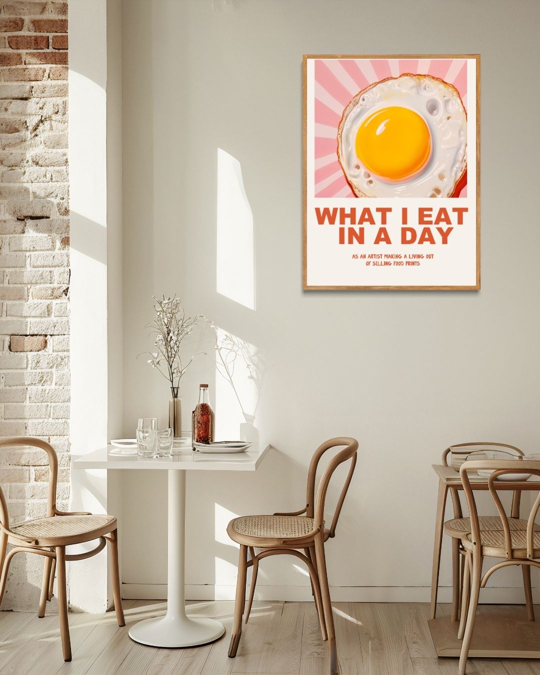 What I eat in a day Poster