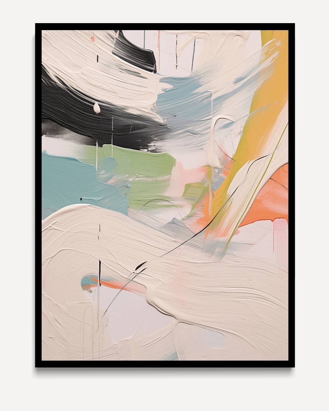 Play of colors in motion