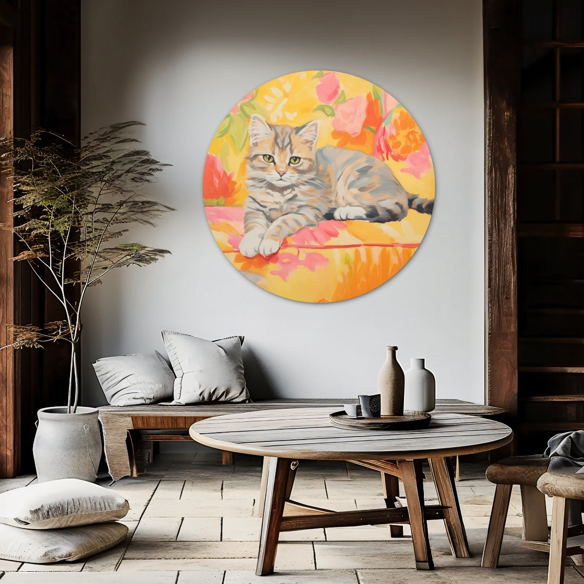 Kattencomfort Muurcirkel-WallArtistic