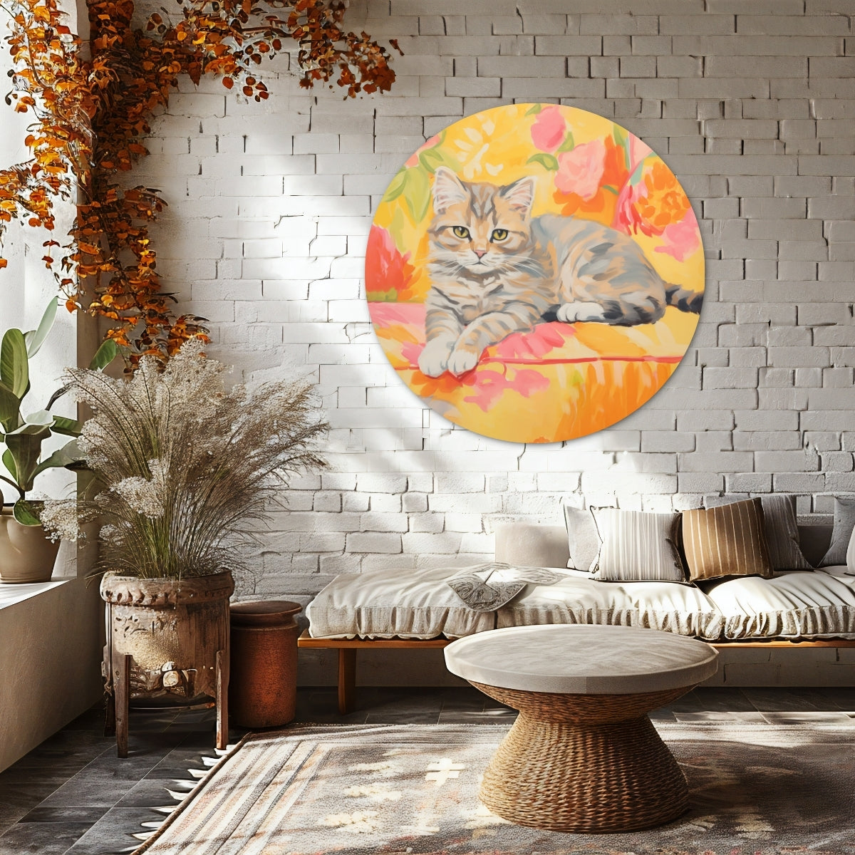 Kattencomfort Muurcirkel-WallArtistic