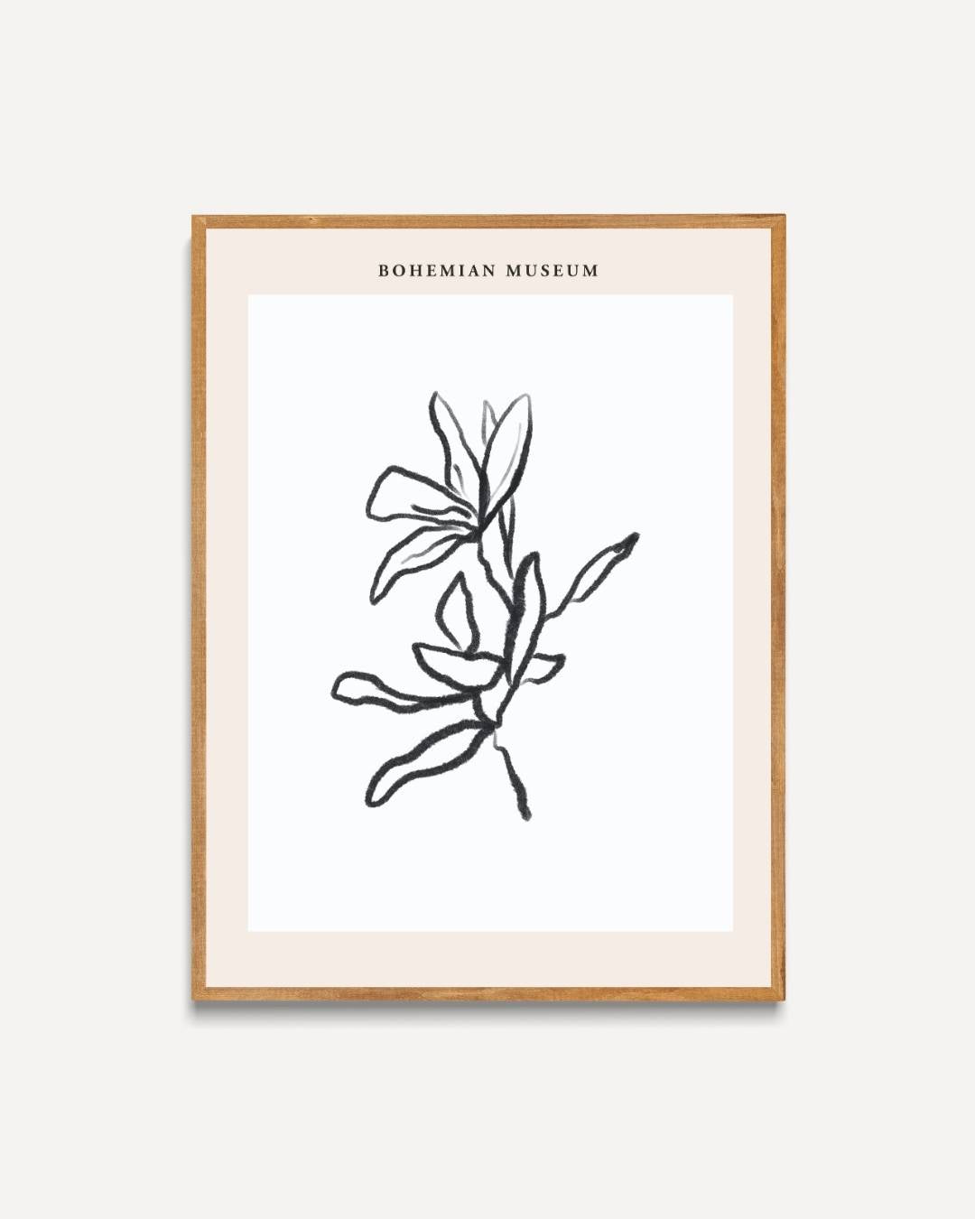 Minimalistische botanica Poster