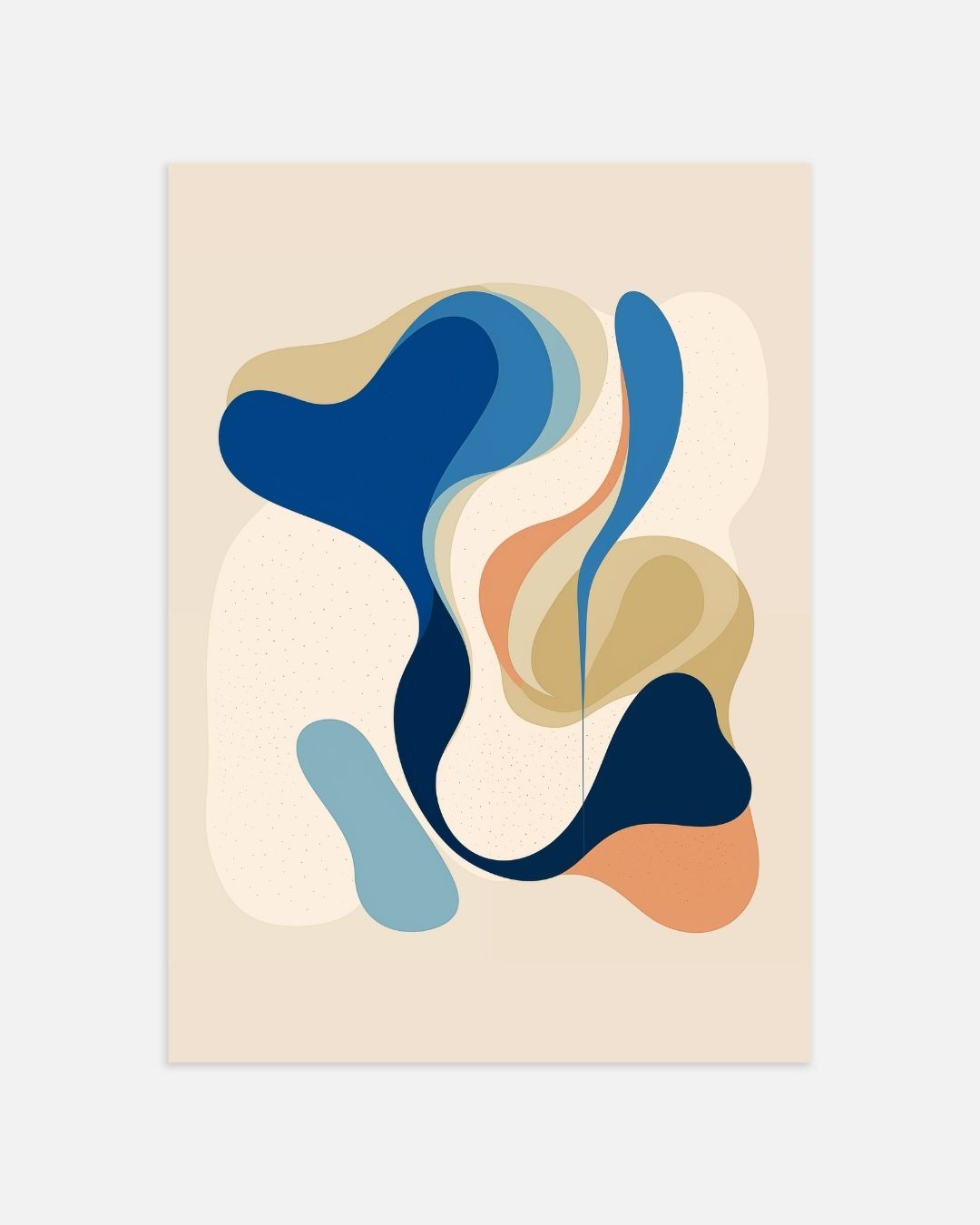 Abstracte Vormen Poster