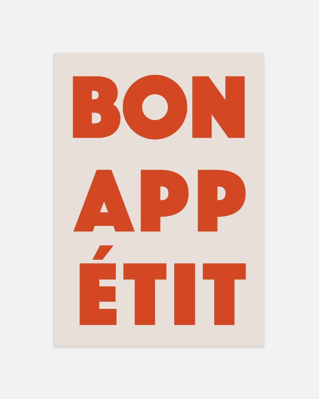 Bon app étit Poster