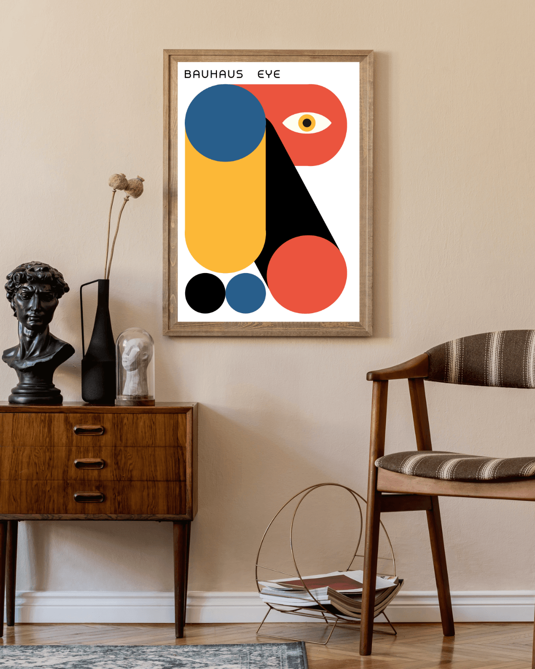 Bauhaus eye Poster