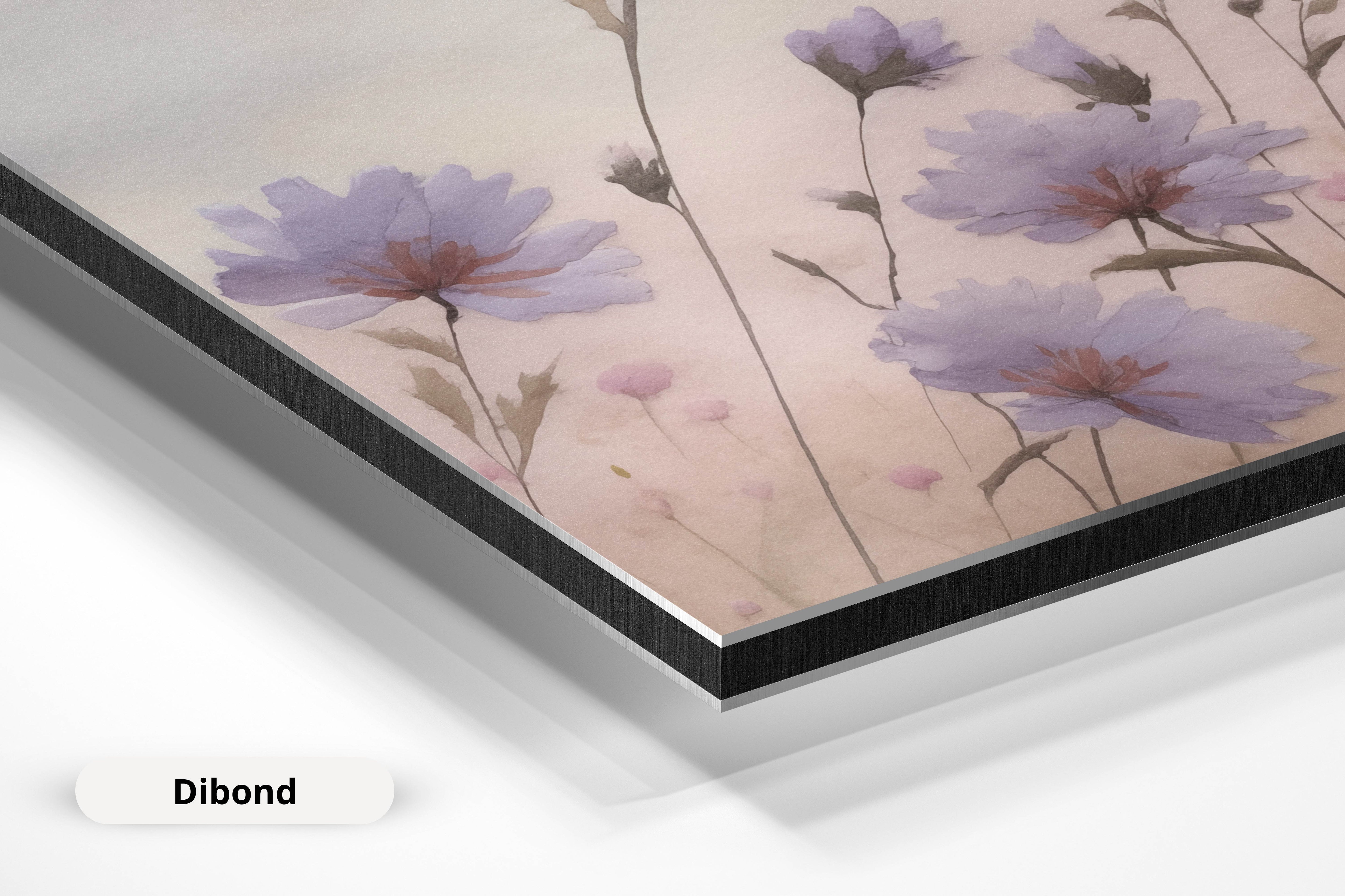 Vaas met bloemen op tafel