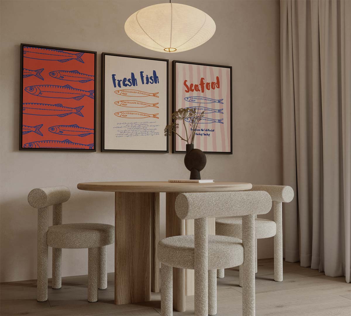 Visuele ode aan de zee Kunstwerk-canvas-dibond-plexiglas-wanddecoratie-WallArtistic