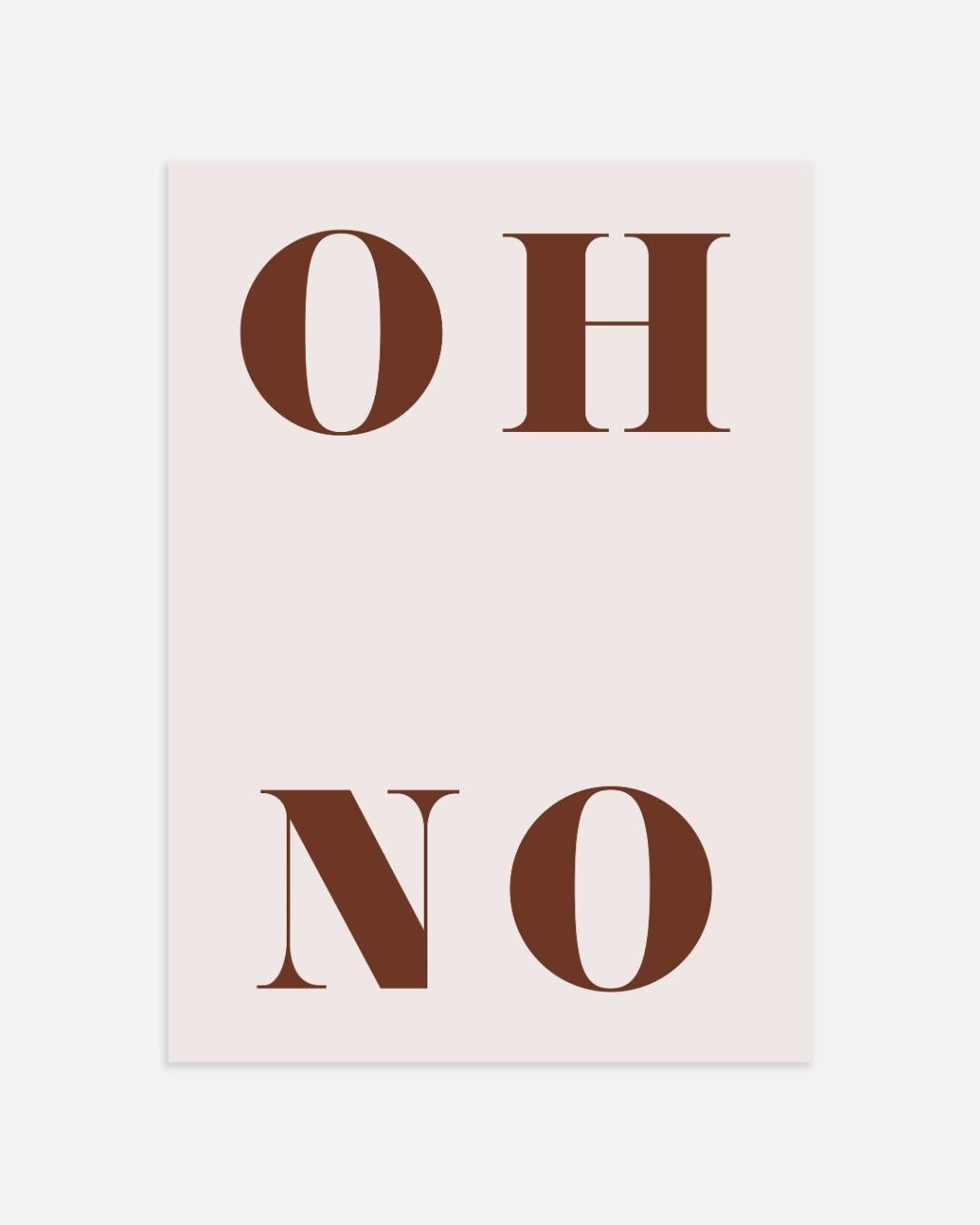 Oh nein Poster