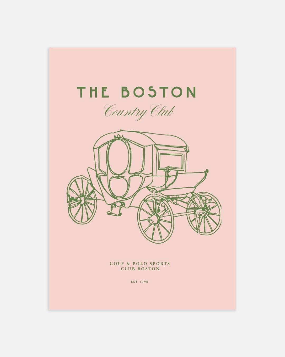 The Boston koets Poster