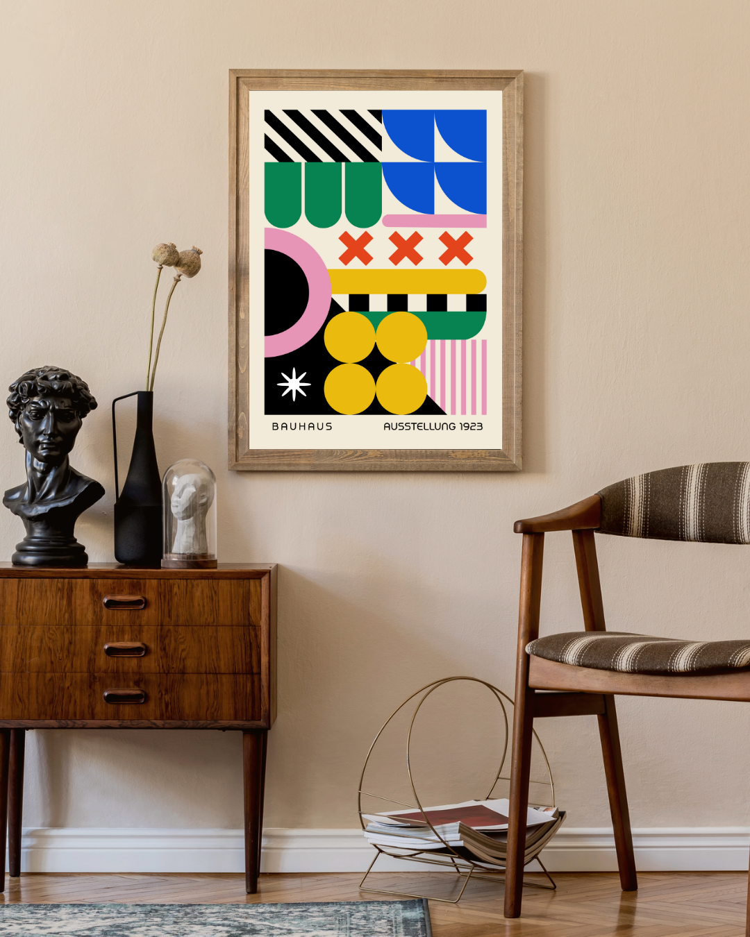 Bauhaus colorful Poster