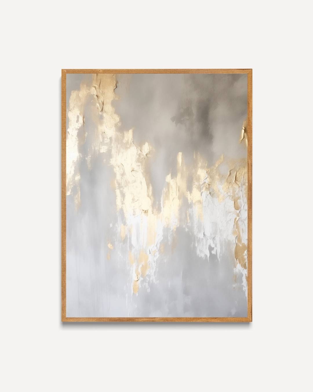 Luxe abstractie met goud Poster