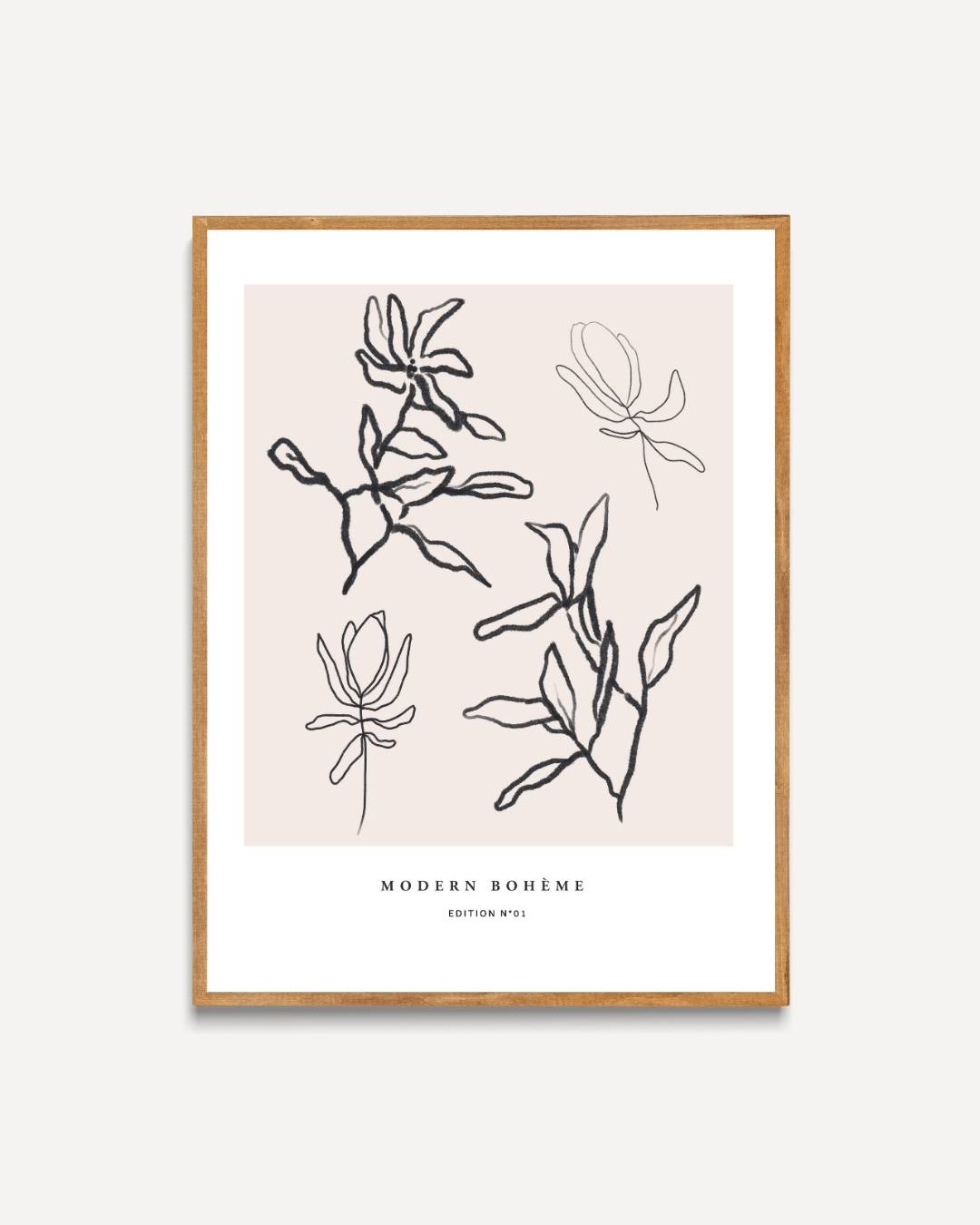 Grafische botanica Poster
