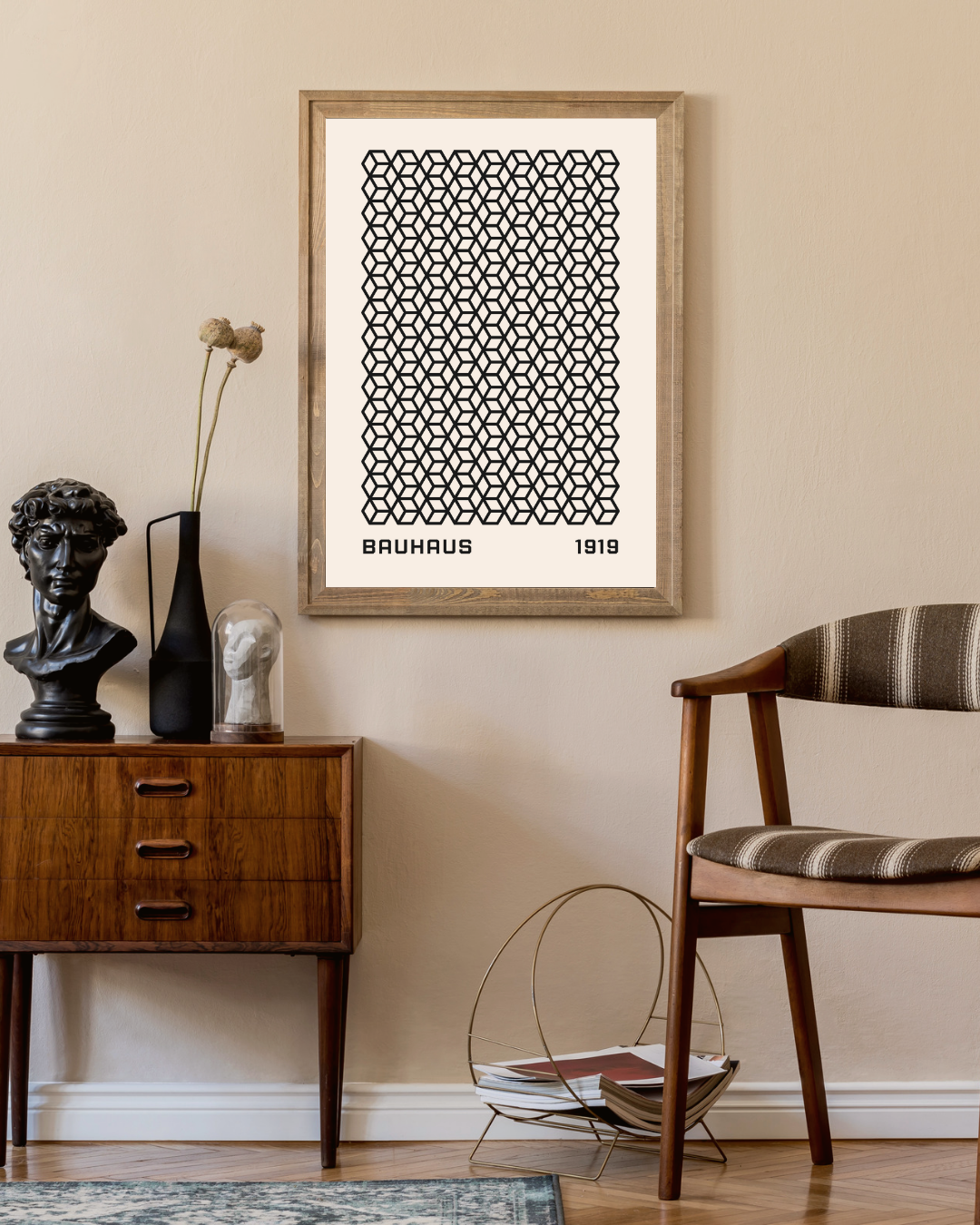 Bauhaus kubus Poster