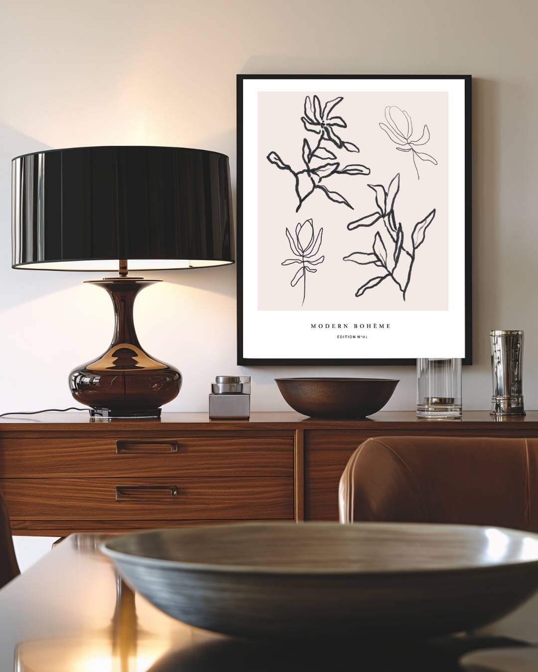 Grafische botanica Poster